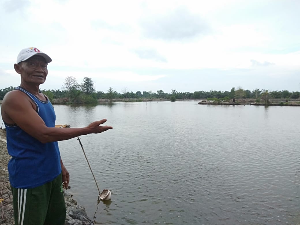 Berkat Kegigihan, Sutarman 'Sulap' Lahan Tidur Menjadi Tambak Ikan Produktif